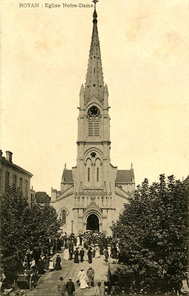 Sortie de messe de Notre-Dame / Victor Billaud