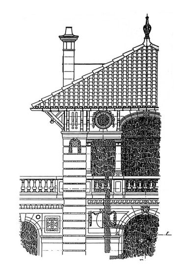 Écuries de Marquisette・Guide architectural 1900 / Visuel : D.R.