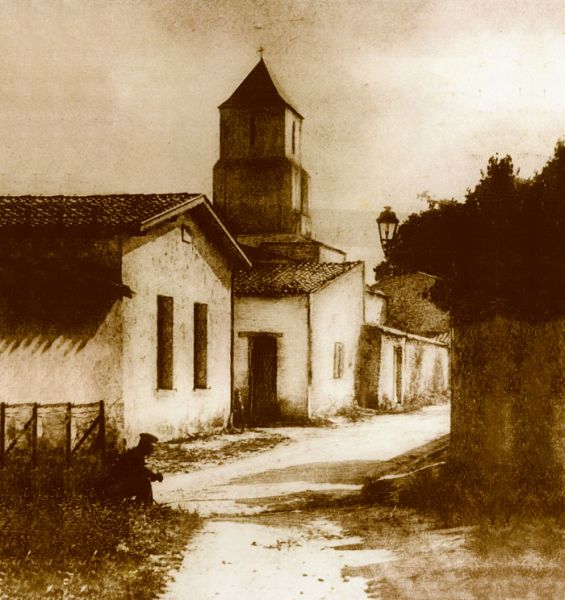 Église et quartier Saint-Pierre 1940 / Visuel : D.R.