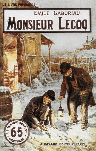 Émile Gaboriau・le père du roman policier / Visuel : D.R.
