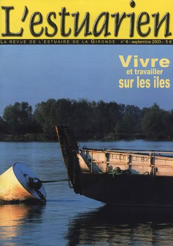 L'estuarien, couverture n°6, septembre 2003. / Visuel : D.R.