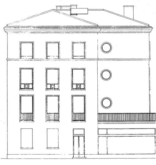 Façade arrière / Visuel : D.R.