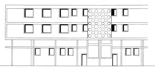 Façade arrière / Visuel : D.R.