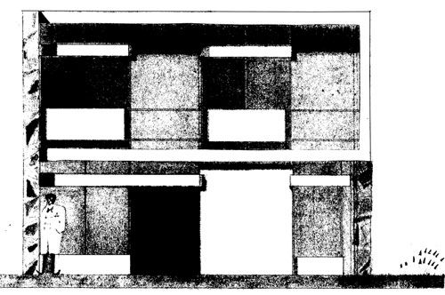 Façade arrière / Visuel : D.R.