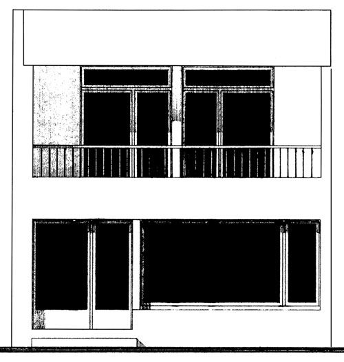 Façade arrière / Visuel : D.R.