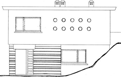 Façade avant extension / Visuel : D.R.