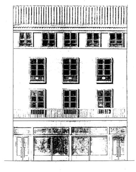 Façade boulevard Briand / Visuel : D.R.