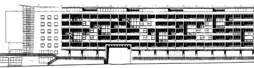Façade est / Visuel : D.R.