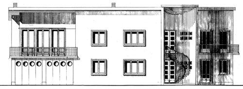 Façade est / Visuel : D.R.