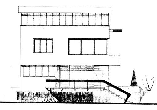Façade ouest / Visuel : D.R.