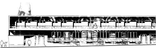 Façade ouest / Visuel : D.R.