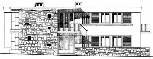 Façade ouest / Visuel : D.R.