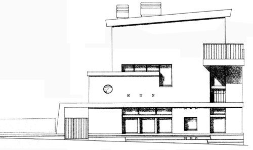 Façade ouest / Visuel : D.R.