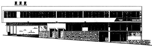 Façade sud / Visuel : D.R.