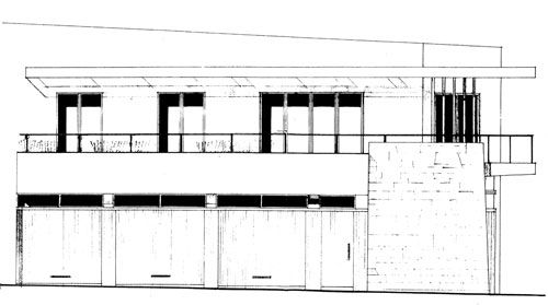 Façade sud / Visuel : D.R.