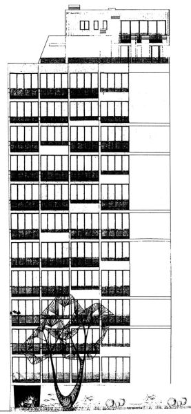 Façade sud / Visuel : D.R.