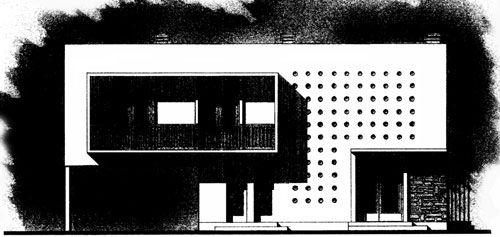 Façade sud / Visuel : D.R.