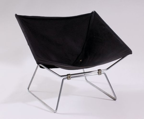 Fauteuil en toile tendue de Pierre Paulin / Visuel : D.R.