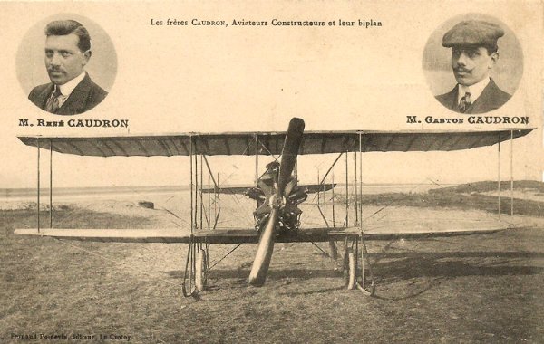 Gaston Caudron・contenu à compléter / Visuel : D.R.