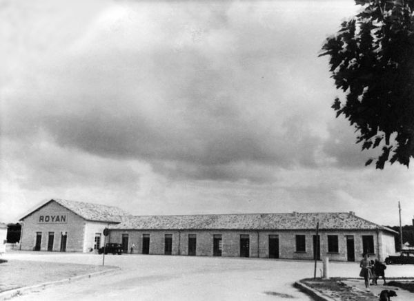 Gare de Royan 1960 / Visuel : D.R.