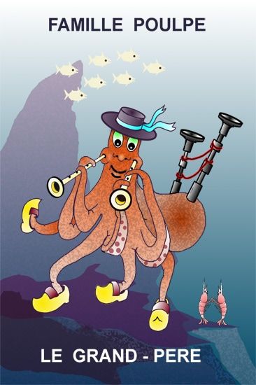 GRAND-PERE-POULPE / Visuel : D.R.