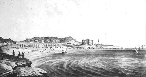 Gravure de la conche de Philippe vers 1860. / Visuel : D.R.