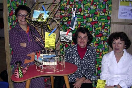 Véronique Willmann, Nathalie Elie Le Quinquis et la présidente Catherine Frêche. / Visuel : D.R.