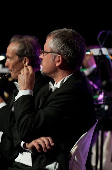 Hauboiste en sevrage - Violon sur le Sable 2011 / Photo : Alain Mascaro