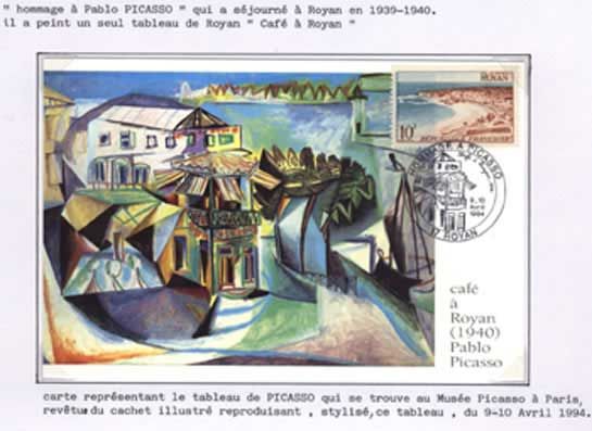 Hommage à pablo Picasso, 9-10 avril 1994 / Visuel : D.R.