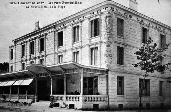 Hôtel de la Plage et d'Angleterre・Guide architectural 1900 / cliché F. Chassebœuf
