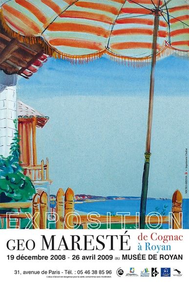 Générique・Expo « Géo Maresté, de Cognac à Royan » / Visuel : D.R.
