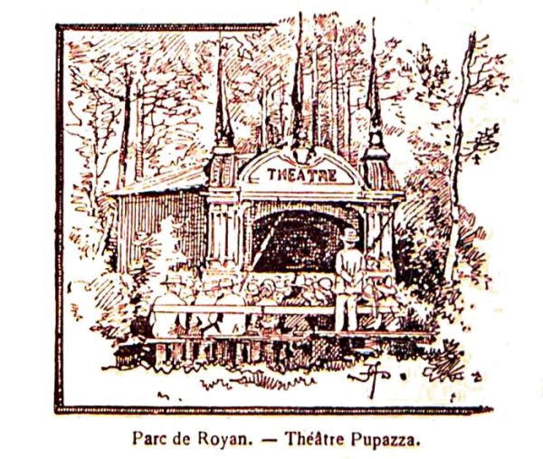 Jardin du Parc・Guide architectural 1900 / cliché F. Chassebœuf