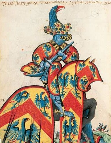 Grand Armorial équestre de la Toison d'Or - Jean de La Tremoille / BnF, Bibliothèque de l'Arsenal