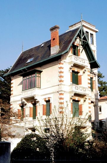 Villa Jeanne-Marcelle・Guide architectural 1900 / cliché F. Chassebœuf