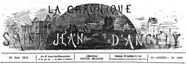 La Chronique de Saint-Jean d'Angély. / Bibliothèque municipale de Royan