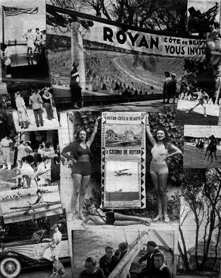 La cité balénaire est appréciée pour la variété de ses festivités comme en témoigne Le Cri de Royan, 29 juillet 1937. / Visuel : D.R.