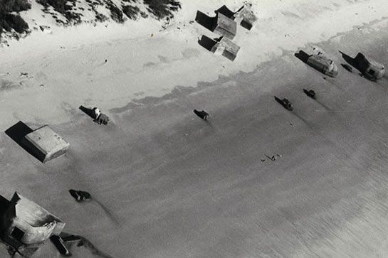 La Grande Côte, les blockhaus, dimanche 26 octobre 1975 / Visuel : D.R.