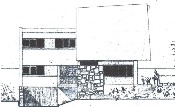 Petit immeuble La Perrinière・Guide architectural 1950 / Visuel : D.R.