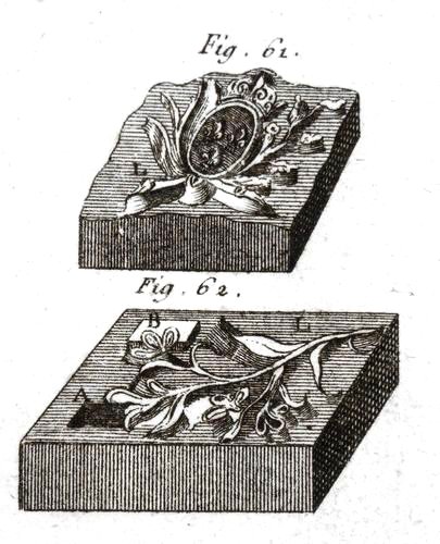 La taille d'épargne ou en relief / Visuel : D.R.