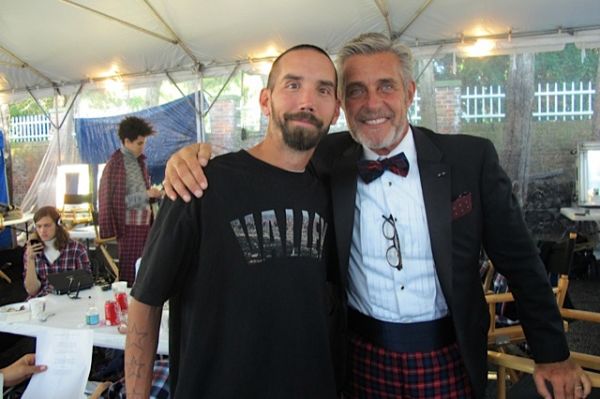 Le chorégraphe de Justin Timberlake, Marty Kudelka et Bernard Fouquet / Photo : Bernard Fouquet