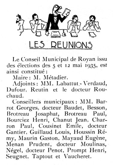 Le Cri de Royan, 1er juin 1932 / Visuel : D.R.