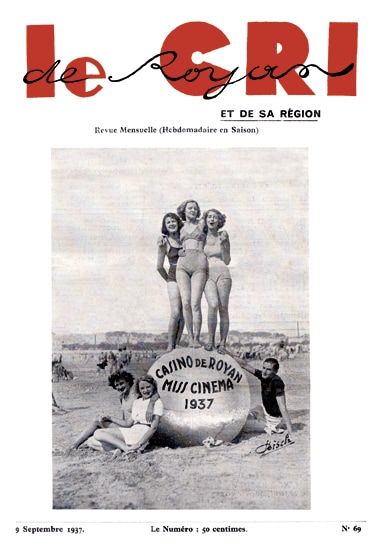 Le Cri de Royan : Miss cinéma / Visuel : D.R.