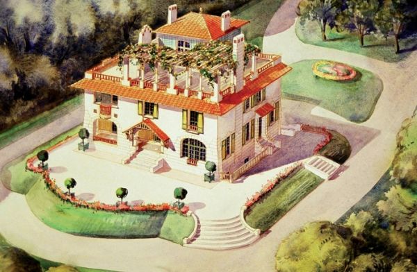 Villa Le Lys Rouge・Guide architectural 1900 / Visuel : D.R.