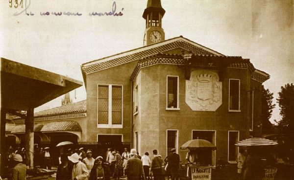Le marché 1940 / Visuel : D.R.