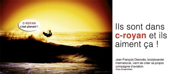 Le revers'air de la mi-novembre sur coucher de soleil est signé Jean-François Desnoës, sur les vagues de la Côte Sauvage. / Visuel : D.R.
