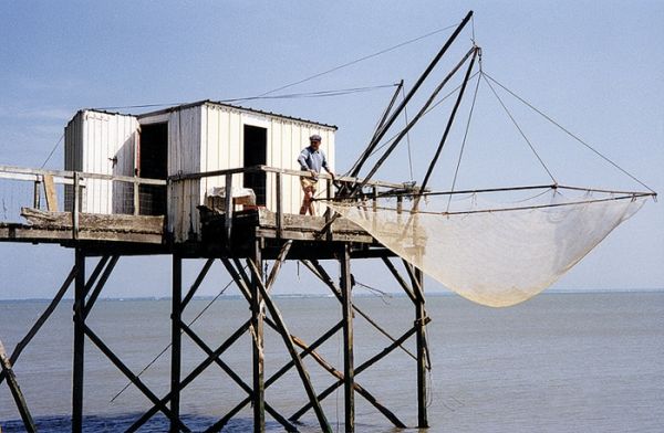 le vrai plaisir de la pêche au carrelet, ce n'est pas le poisson. / Visuel : D.R.