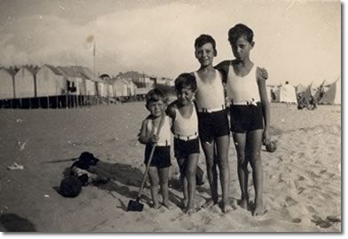Les Beach boys en 1931 / Visuel : D.R.