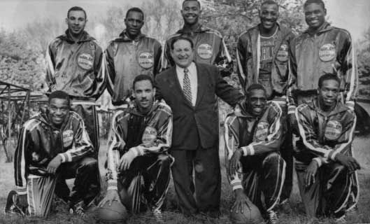 Les ”Harlem Globb-Trotters” 1958 / Visuel : D.R.