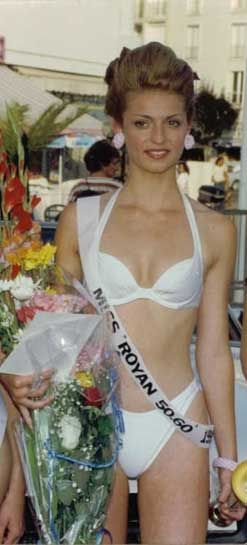 Ludivine, Miss Royan 1995 / Visuel : D.R.