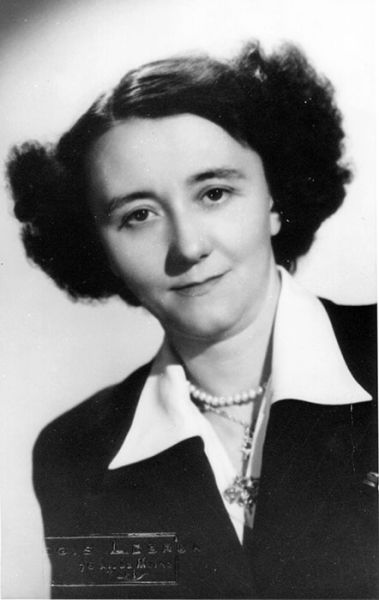 Madeleine Fouché dite ”Françoise”, adjointe du chef départemental de la Résistance, le commandant Thibaudeau. / Coll. privée DR